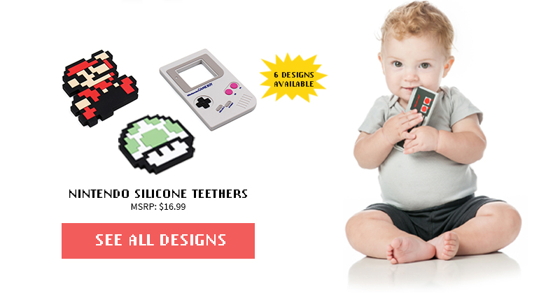 Nintendo teethers