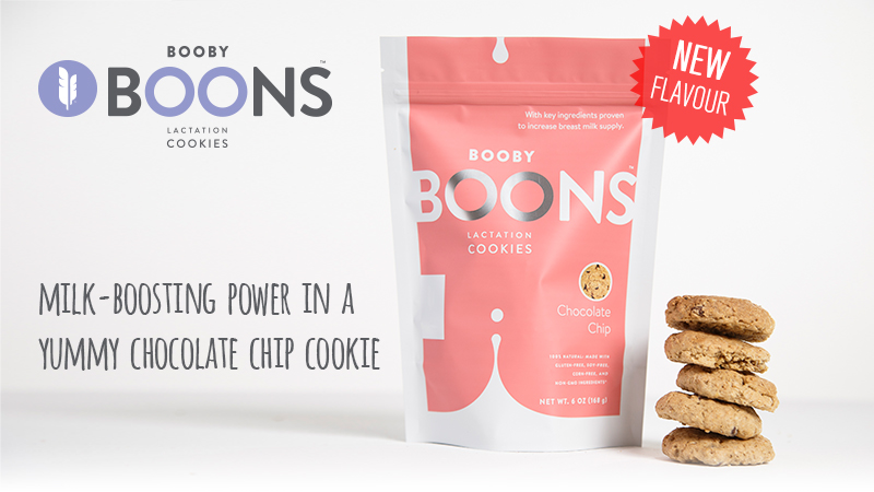 New chocolate chip cookies from Booby Boons
