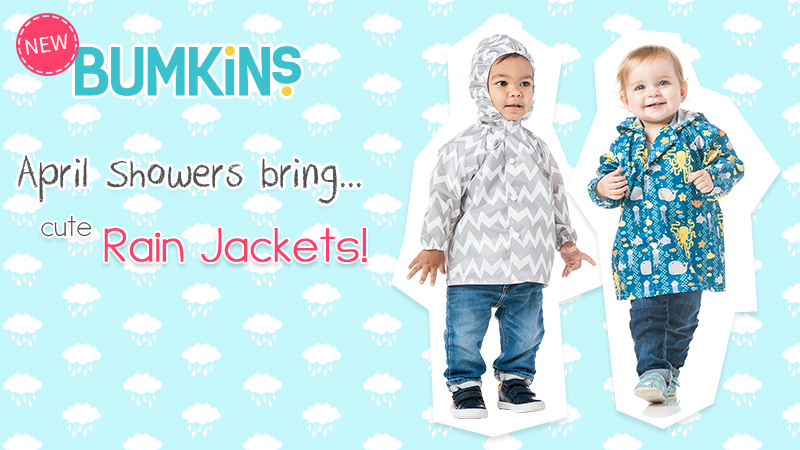 April Showers bring cute Rain Jackets!