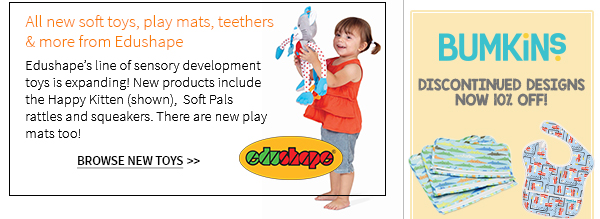 Coming this month: New Edushape toys