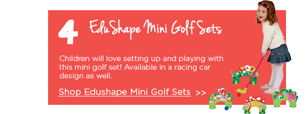Shop Edushape Mini Golf Sets