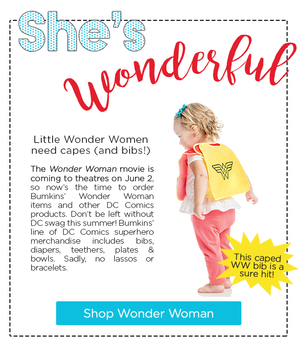 Shop Bumkins' Wonder Woman products