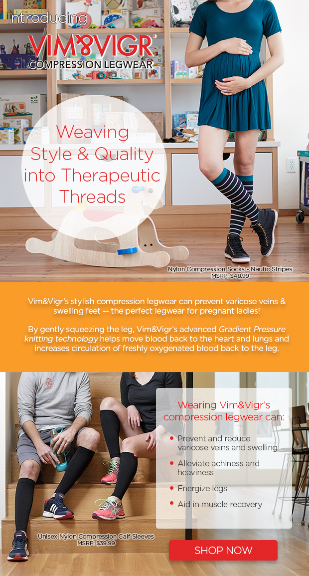 Introducing Vim&Vigr Compression legwear: Weaving Style & Quality into Therapeutic Threads