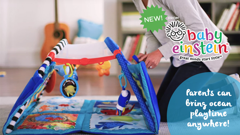 New from Baby Einstein. Great minds start little.