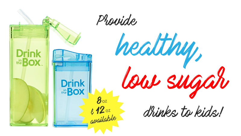 Provide healthy, low sugar drinks to kids