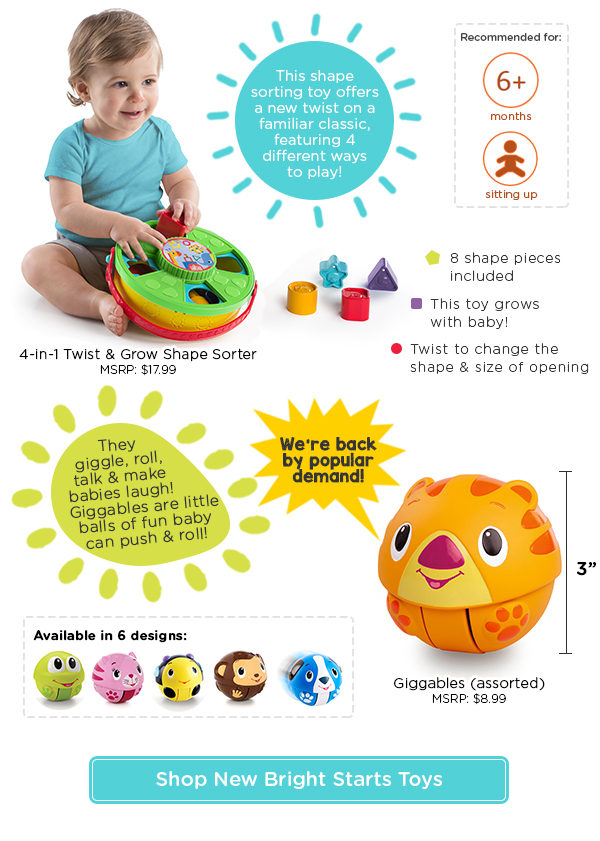 Shop New Bright Starts Toys