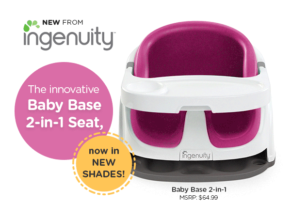 Baby base 2-in-1 new colours