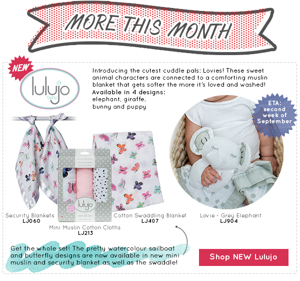 Lulujo lovies and butterfly prints