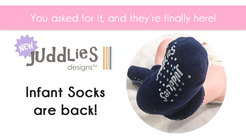 Juddlies new infant socks