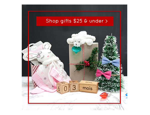 Shop gifts $25 & under