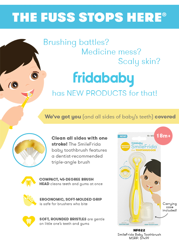 SmileFrida Baby Toothbrush