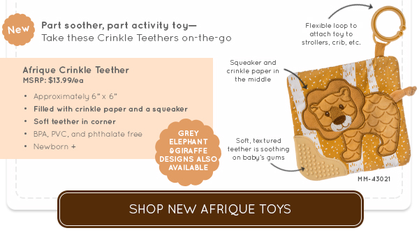 Shop New Afrique Crinkle Squares