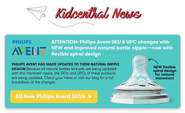 Philips Avent SKU changes