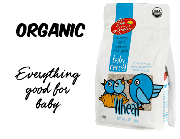 Bio-Kinetics organic baby cereal