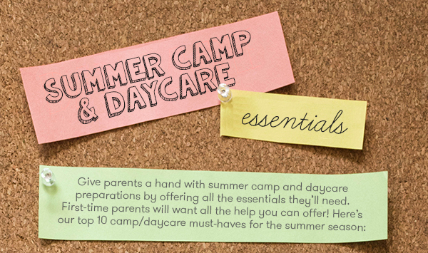 Summer Camp & Daycare Essentials