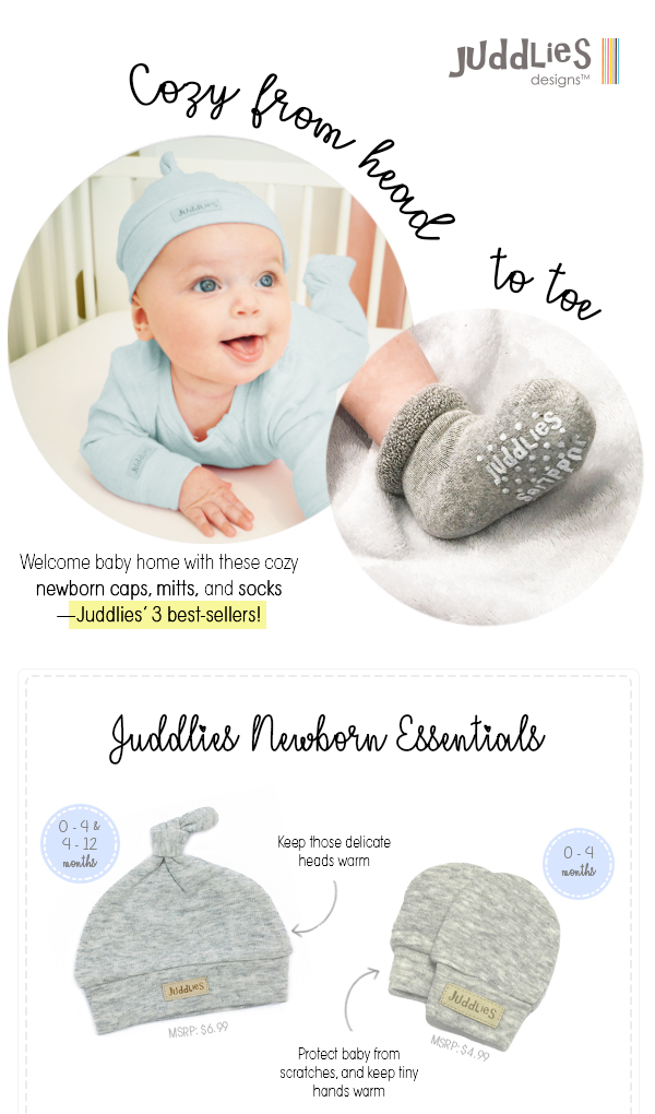 newborn essentials from Juddlies
