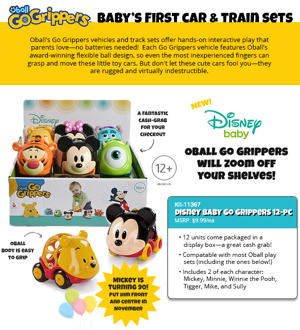 Disney Baby Oball Go Grippers