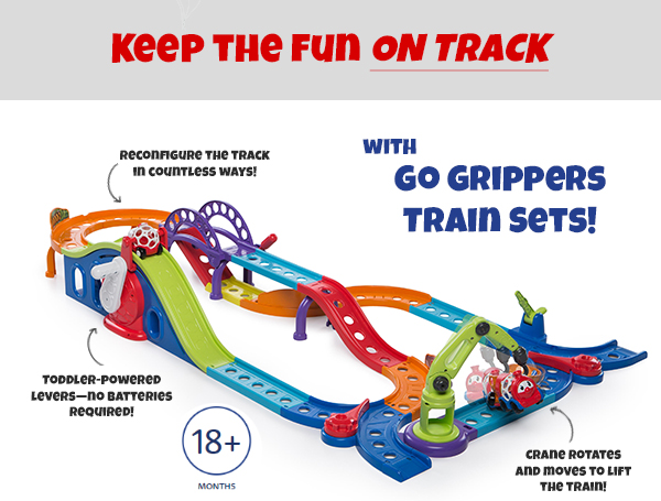 Oball Go Grippers train sets