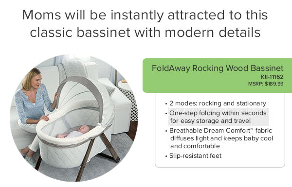 Ingenuity FoldAway Bassinet information