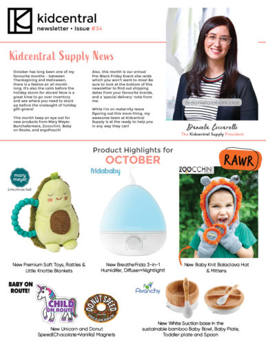What's happening in Kidcentral Supply this October 🎃