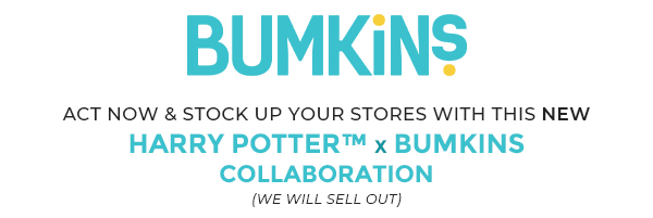 The highly anticipated collaboration of the year: Harry Potter™ and Bumkins! ✨